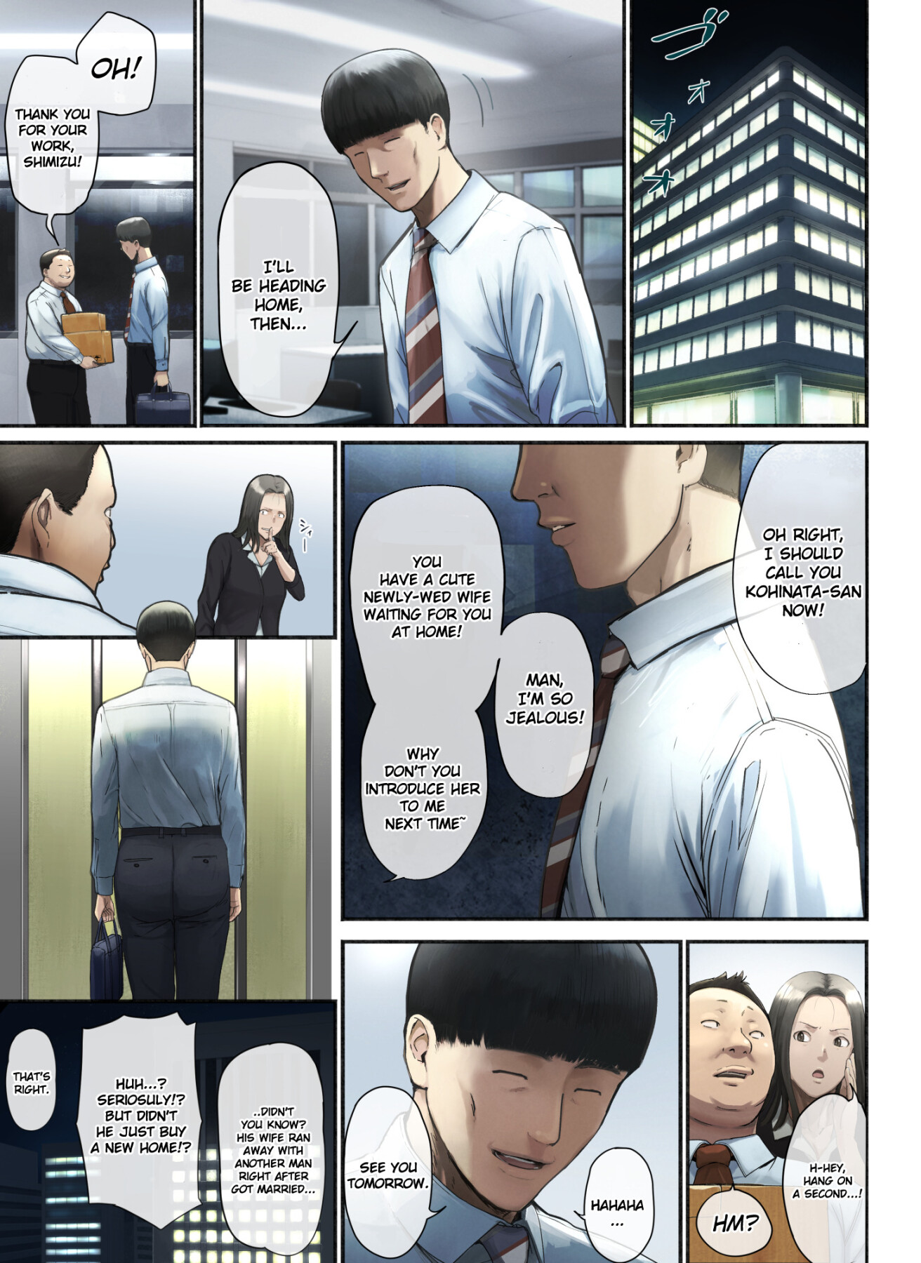 Hentai Manga Comic-My Wife Left Me Because I was -Read-2